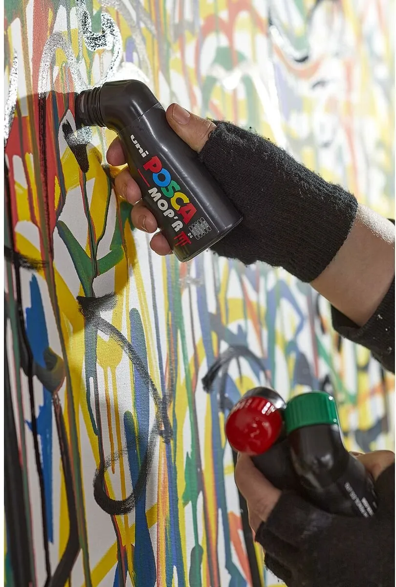 Markeerstift POSCA MOP´R PC-22 Blauw (4 Stuks)