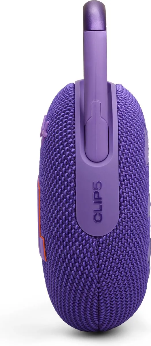JBL Clip 5 JBLCLIP5PUR Draagbare Bluetooth Speaker - 7W - 12 uur - IP67 - Paars