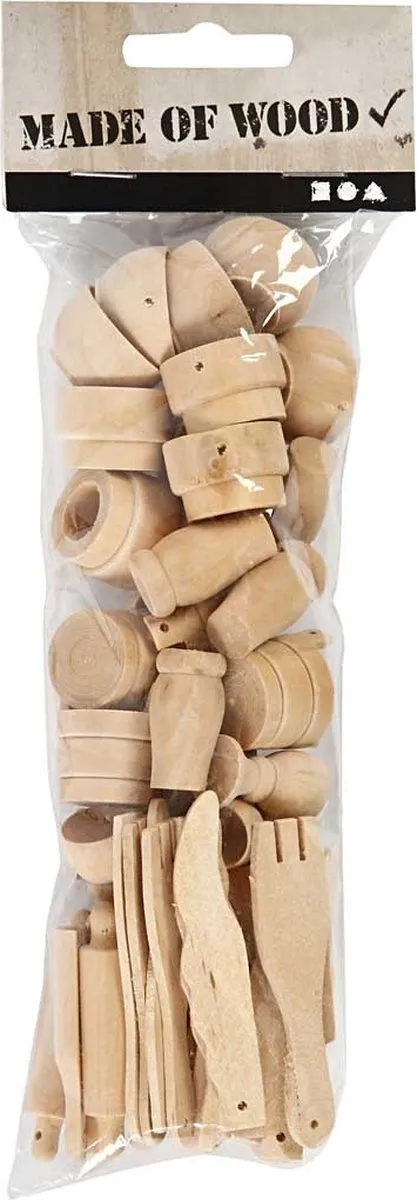 Cchobby Keukengerei 6cm - 50 Stuks