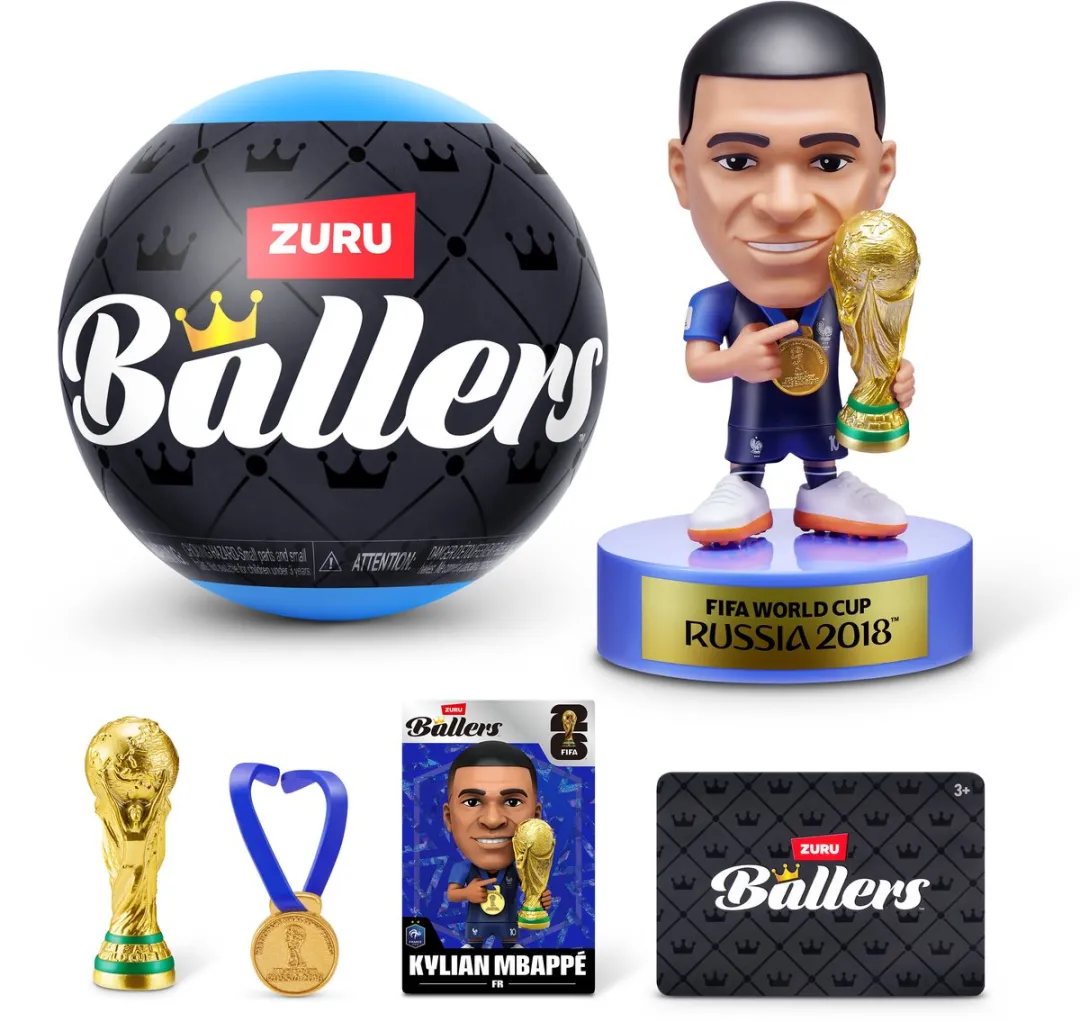 Mini FIFA World Cup 2026 Ballers Series 1 77808 - Zwart