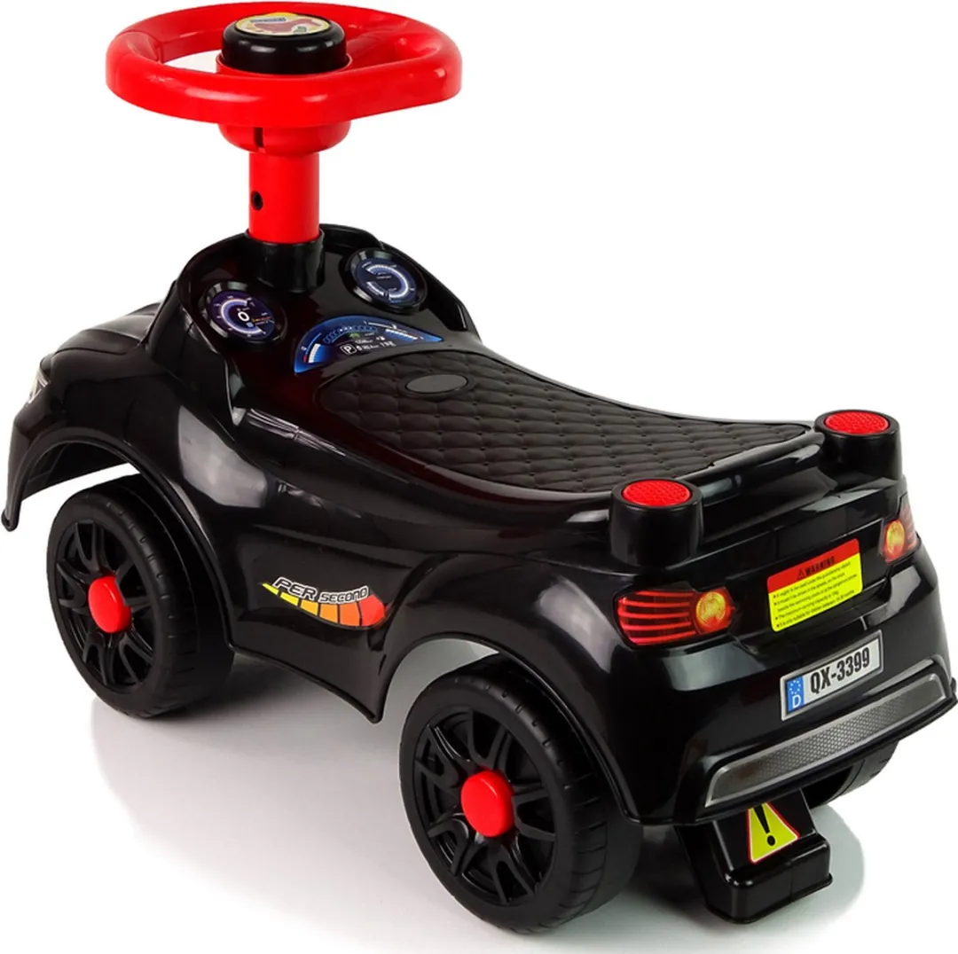 Lean Toys Starlight Shadow BMW Loopauto - 46x22x33cm - Zwart