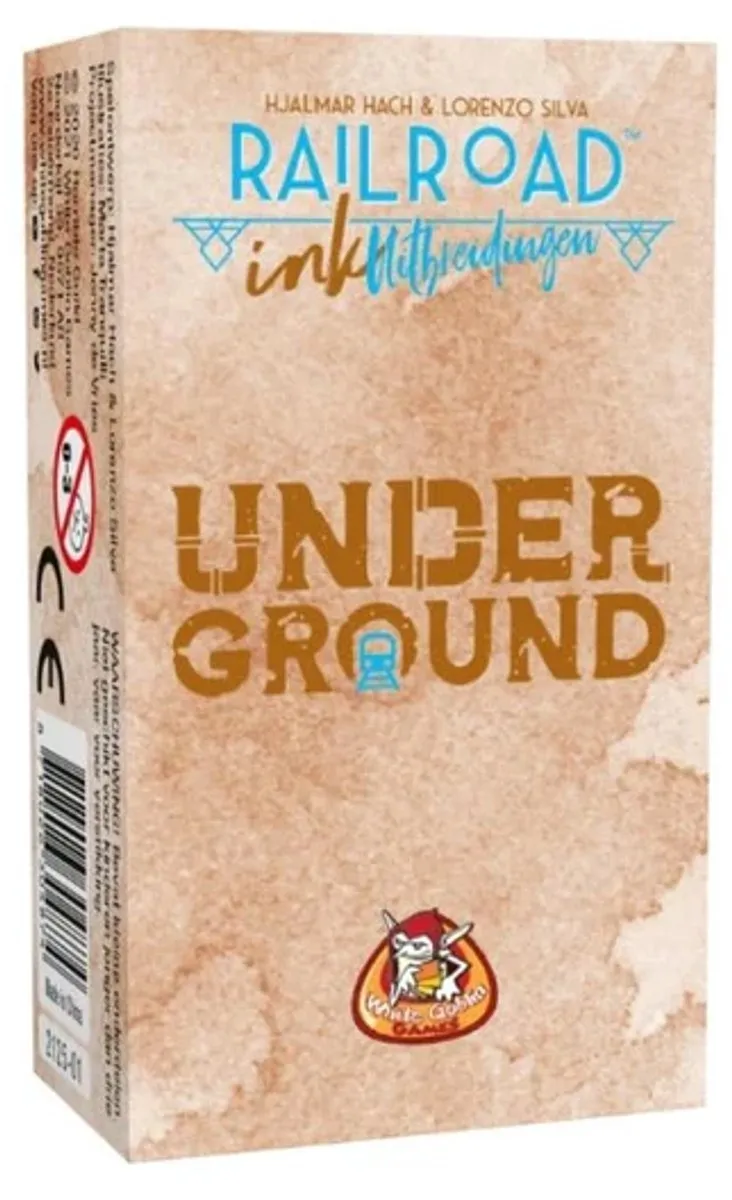 White Goblin Games Railroad Ink Underground Uitbreiding