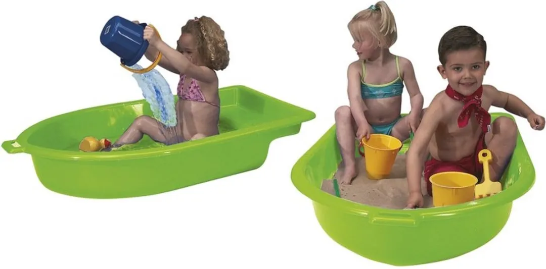 Paradiso Toys Boot Zandbak Groen T00705
