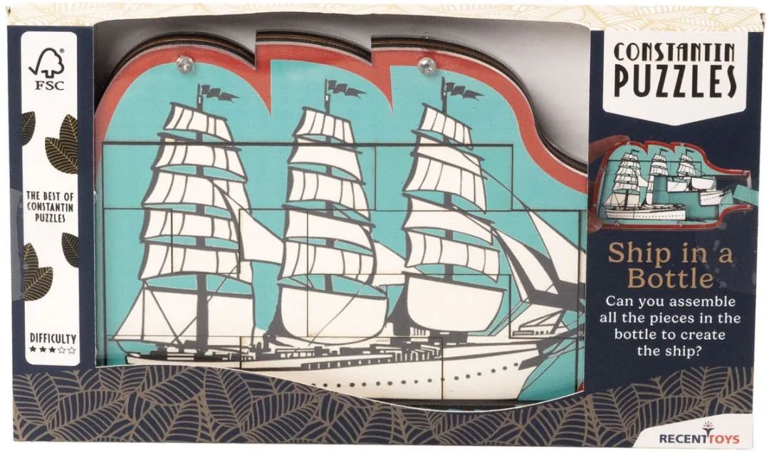 Recent Toys Ship in a Bottle Constantin C5099