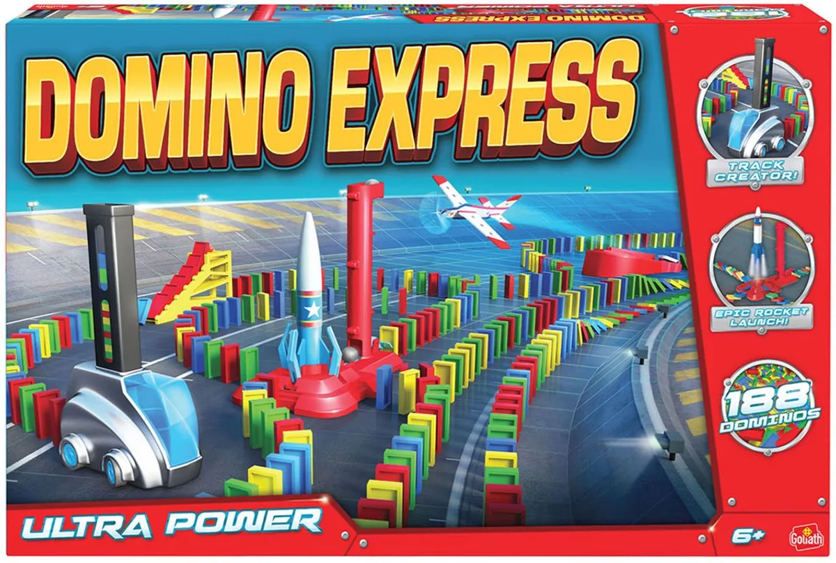 Goliath Domino Express Ultra Power '23 Bouwset - 188 Stukken - Multicolor - afbeelding 6 van 6