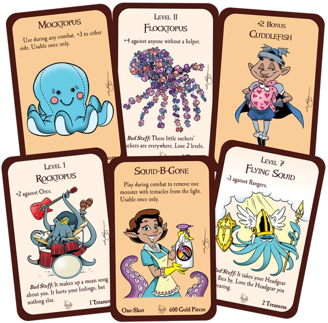 Steve Jackson Games Munchkin Squids Uitbreiding 1548SJG