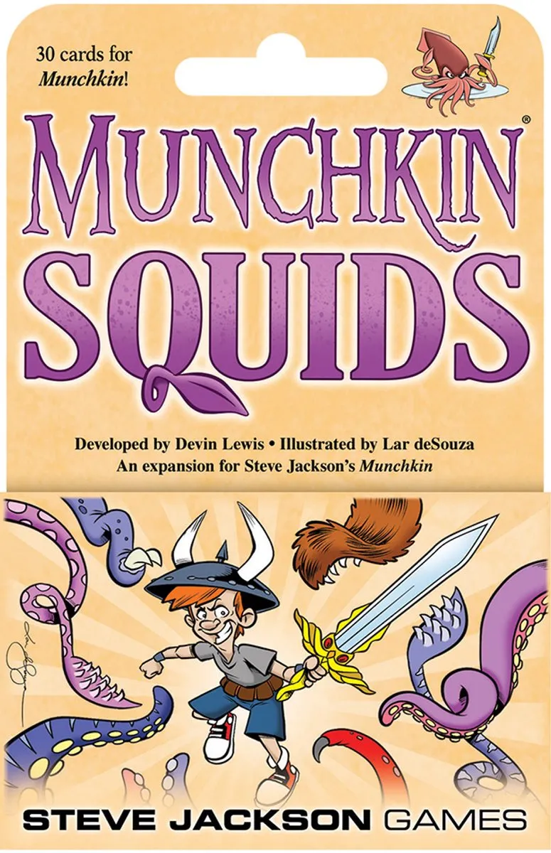 Steve Jackson Games Munchkin Squids Uitbreiding 1548SJG - 3-6 Spelers