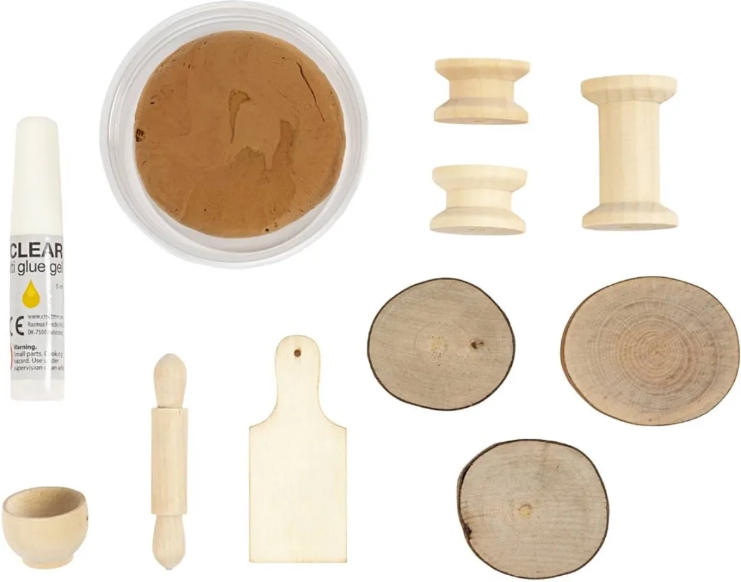 Creativ Company Miniatuur Kabouterdeur Koekjesbakken - Meerkleurig