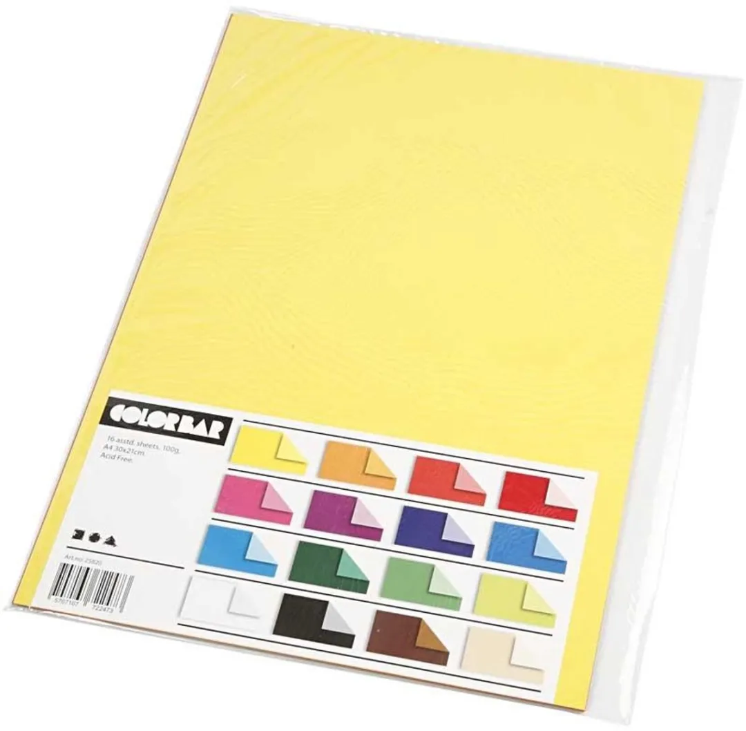 Colortime Color Bar Papier A4 16 Kleuren - 100 gr