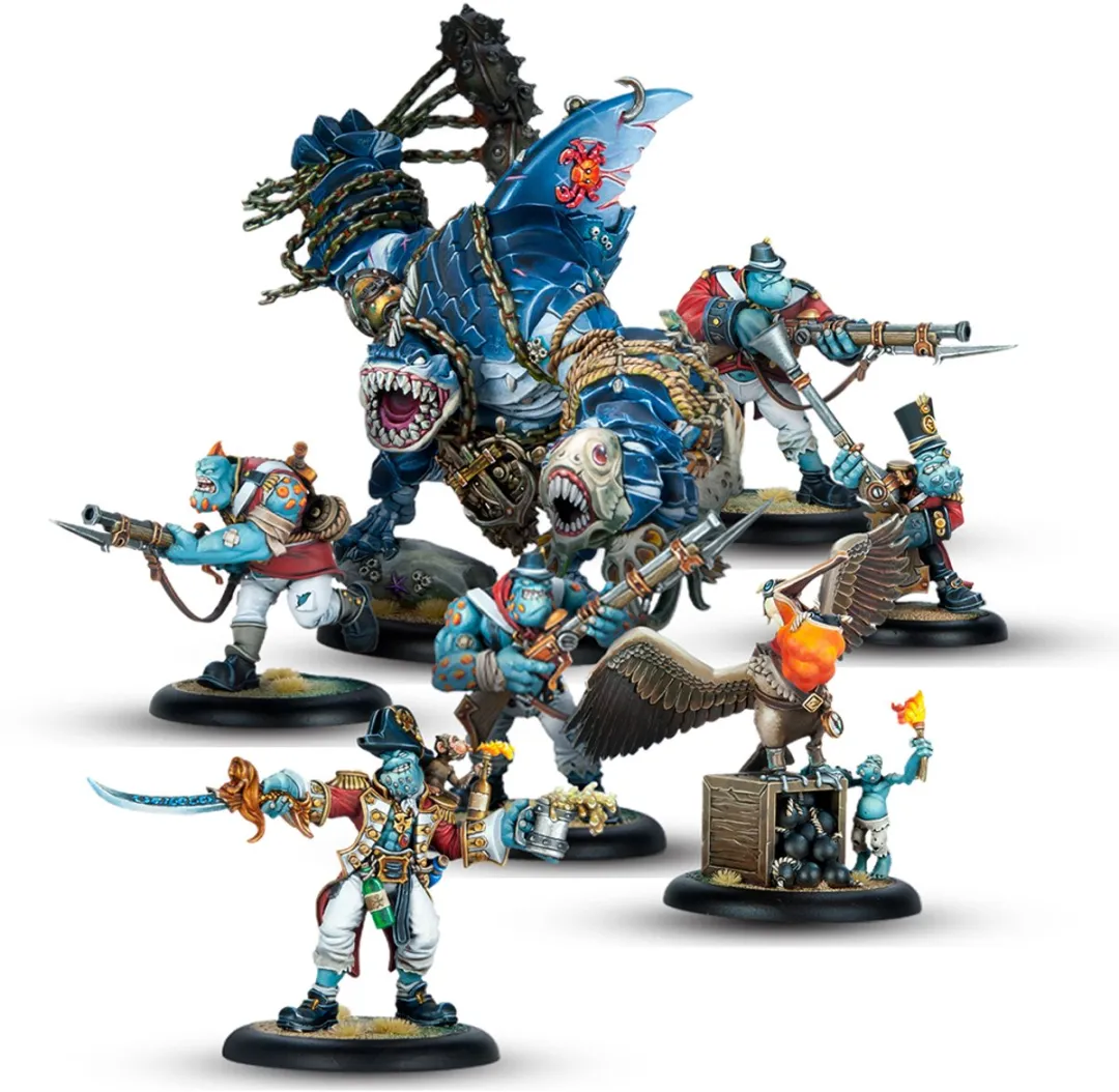 Warmachine Shadows and Scum Two Player Set - Bordspel - Engels - Steamforged Games