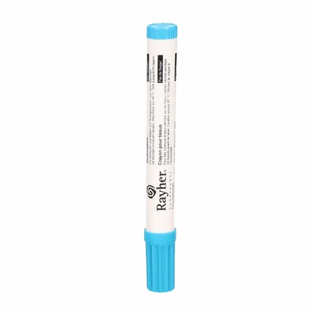 Rayher Textielstiften Set 3 Stuks - Blauw/Geel/Rood