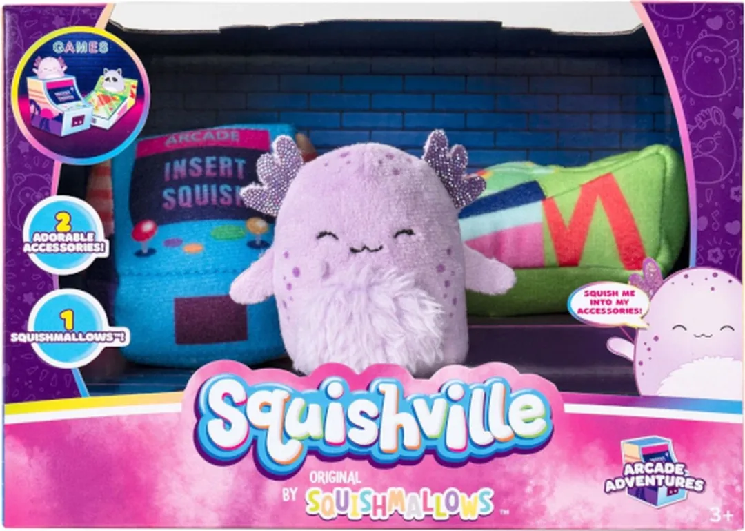 Squishmallows Squishville Arcade Adventures Set