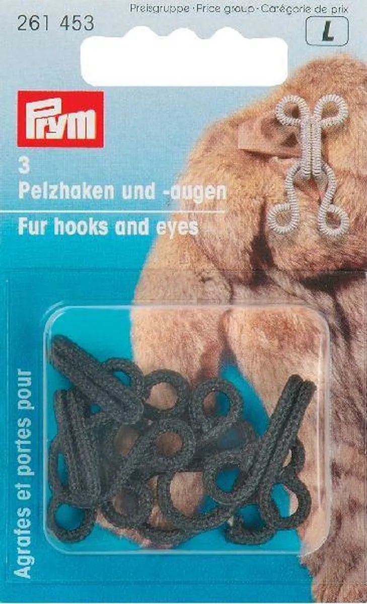 Prym Bonthaken en -ogen IJzer - 3 Stuks