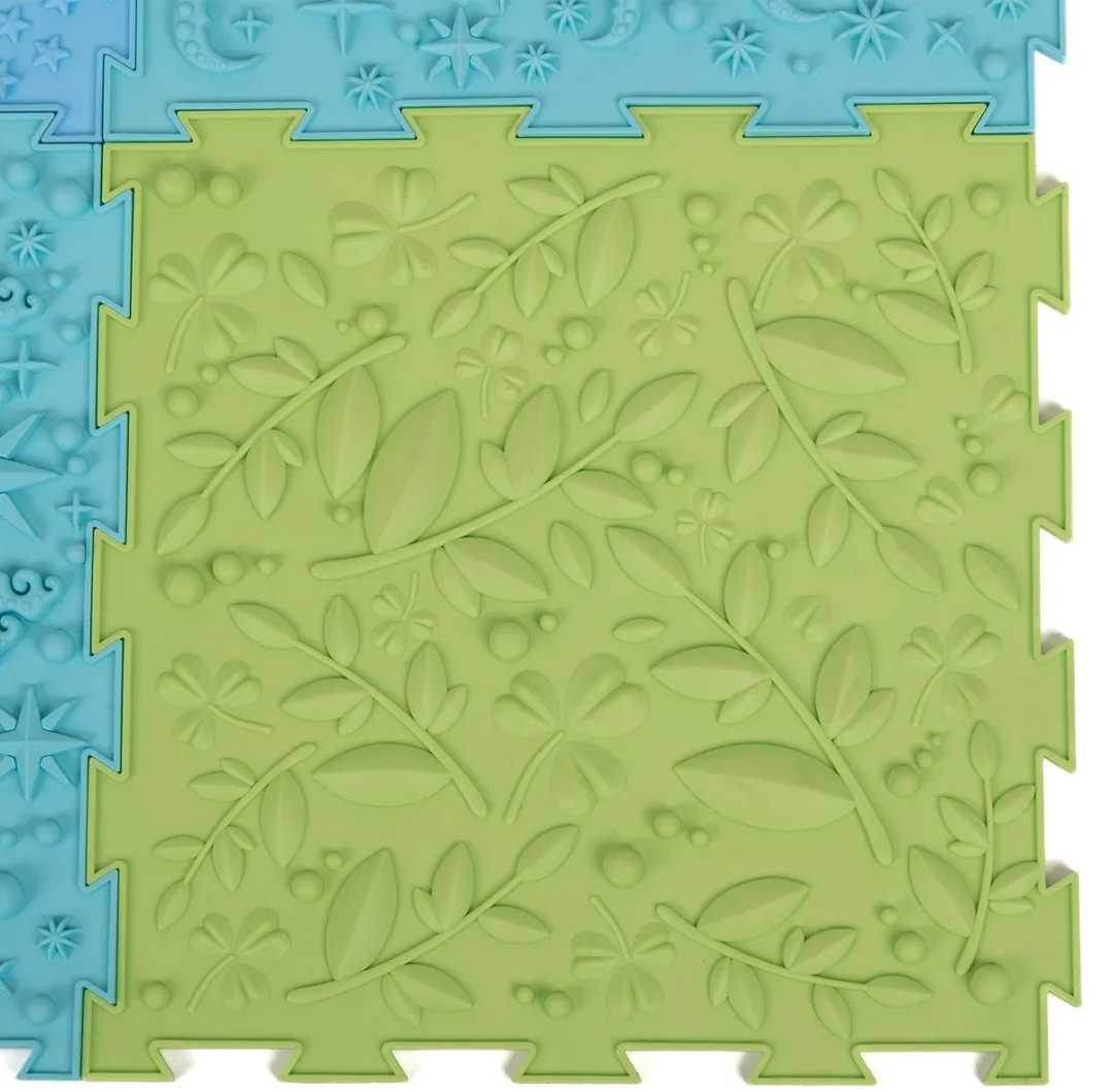 KiddyMoon Sensorische Puzzelmat TPE Schuim - Kleurrijk