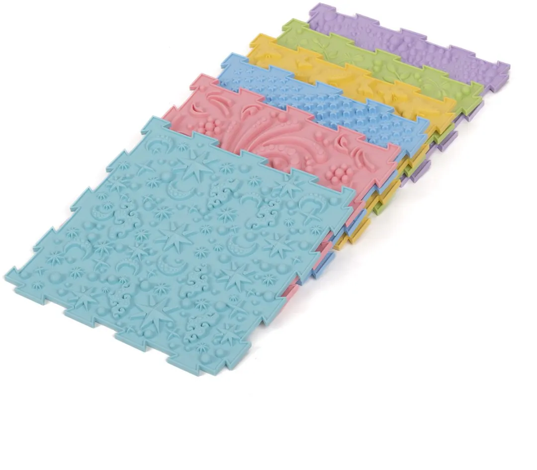 KiddyMoon Sensorische Puzzelmat TPE Schuim - Kleurrijk