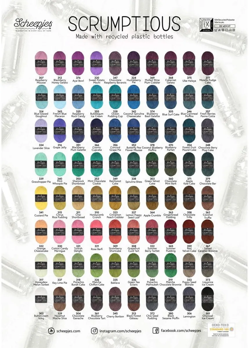 Scheepjes Scrumptious - 322 Summer Berry Tartlet