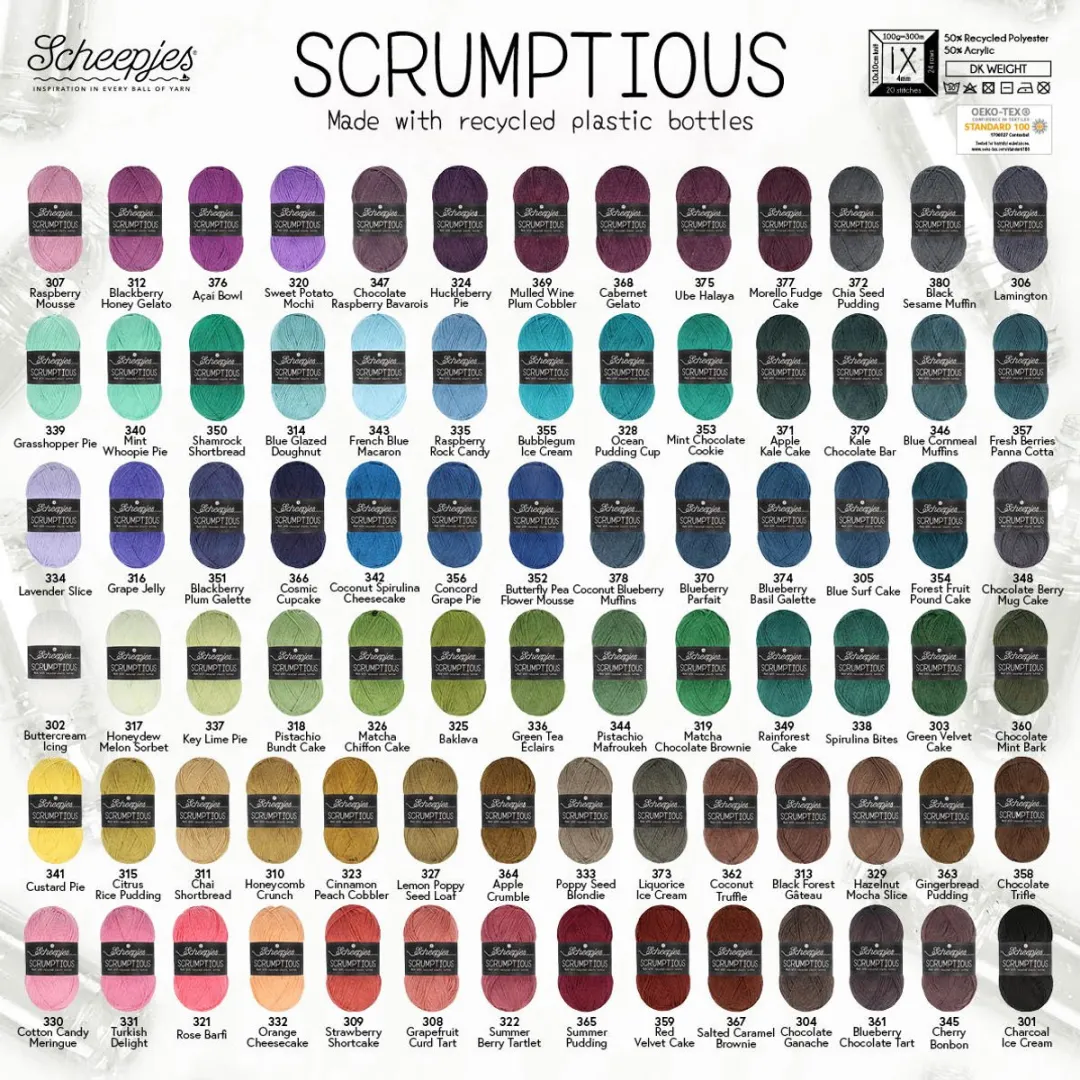 Scheepjes Scrumptious - 322 Summer Berry Tartlet