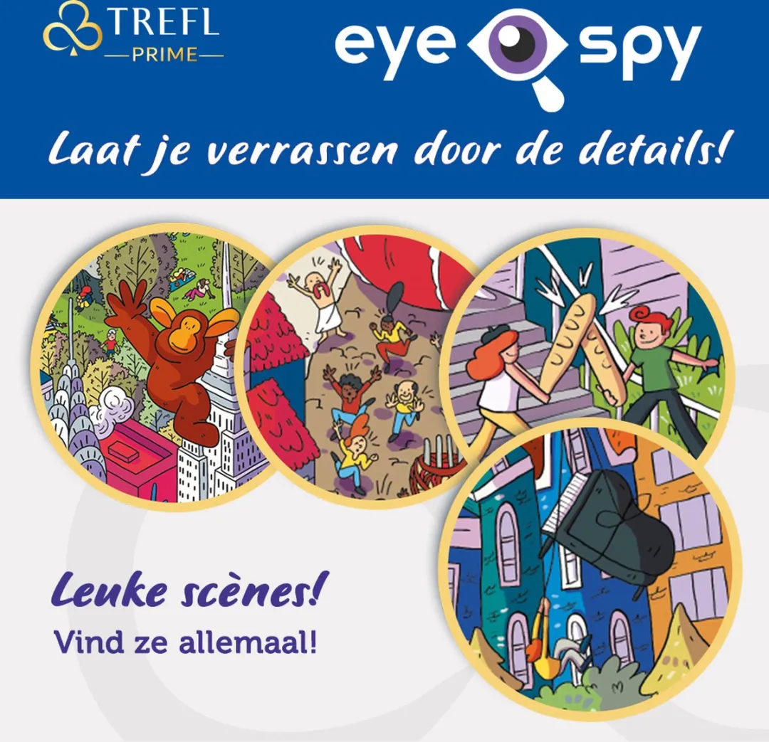 Trefl Prime Eye Spy Sneaky Peakers Amsterdam Puzzel 1000 Stuks