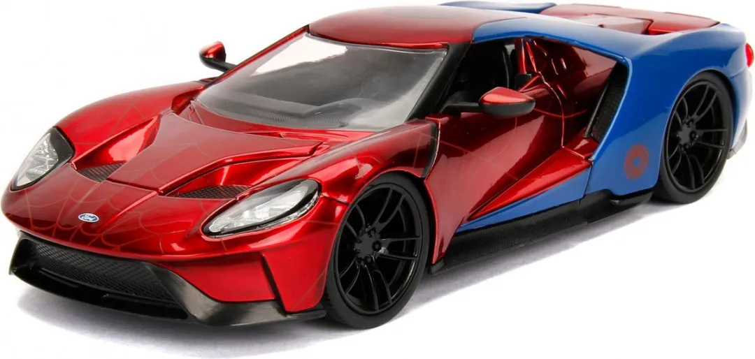 Jada Toys Marvel Spider-Man 2017 Ford GT Die-cast Auto 1:24