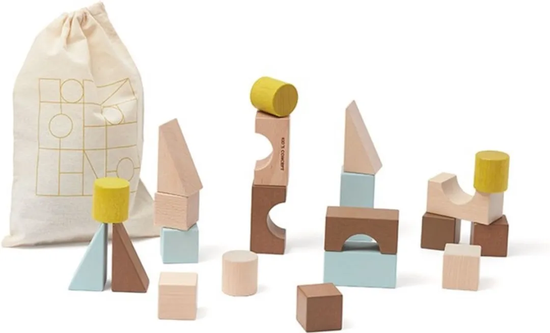 Kids Concept Bouwblokken Multi NEO - 21 Stuks
