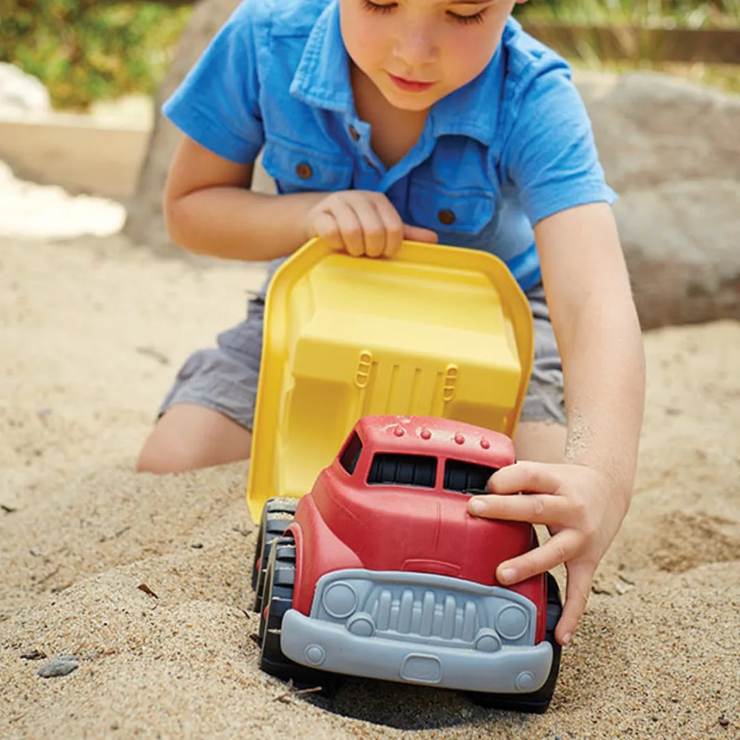 Green Toys DTK01R Kipwagen - Groen - afbeelding 6 van 6