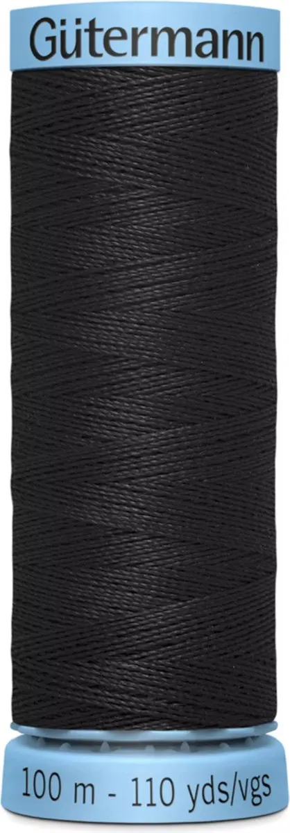 Gutermann Zijde Garen 100m - Zwart