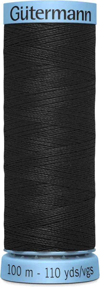 Gutermann Zijde Garen 100m - Zwart