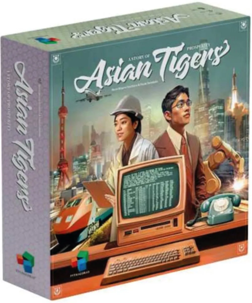 HOT Sports + Toys Asian Tigers Pythagoras Bordspel