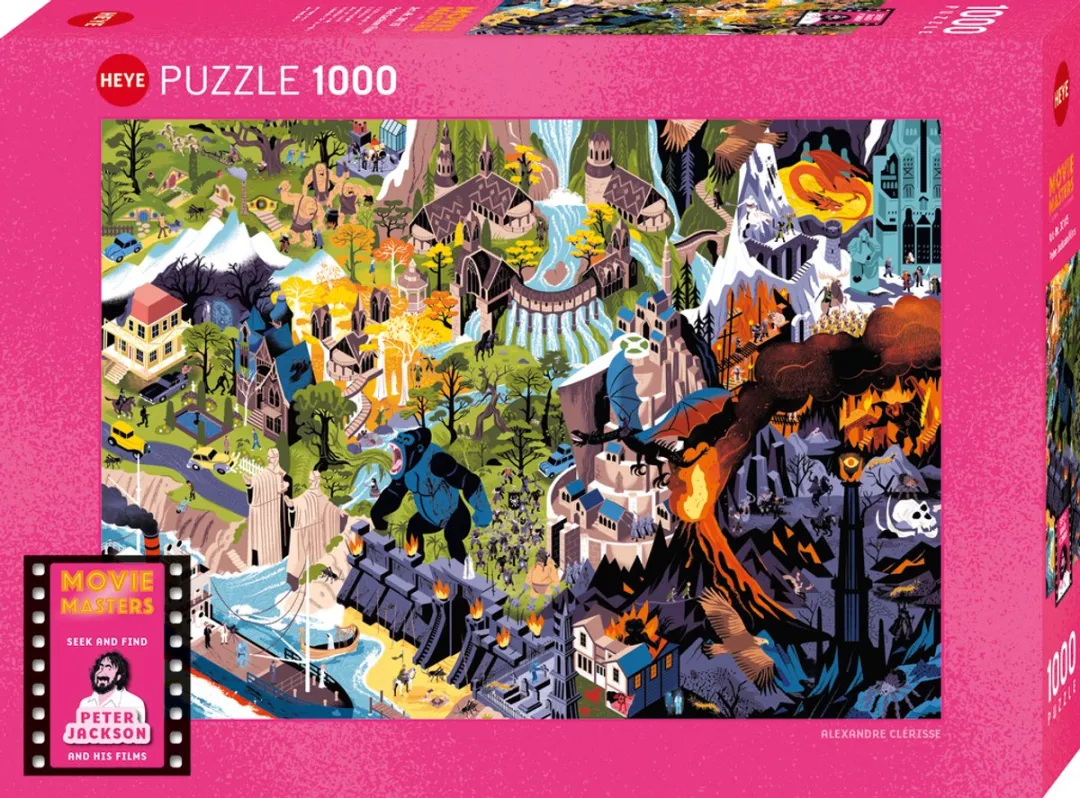Heye Movie Masters Peter Jackson Films Puzzel 1000 Stuks - Multicolor