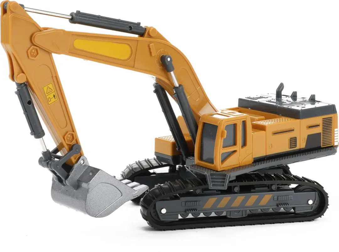 Toi-Toys METAL Graafmachine 1:55 - Geel