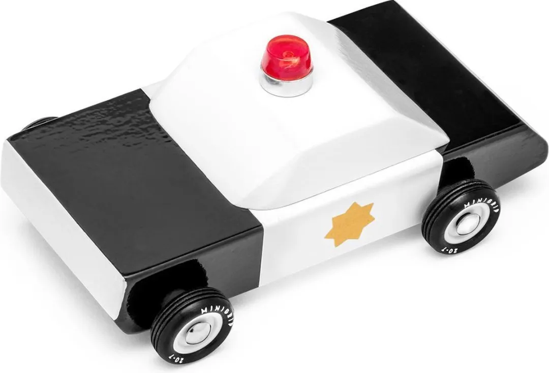 Candylab - Houten Design Speelgoedauto - Mini Police