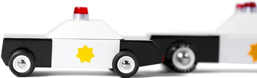 Candylab - Houten Design Speelgoedauto - Mini Police