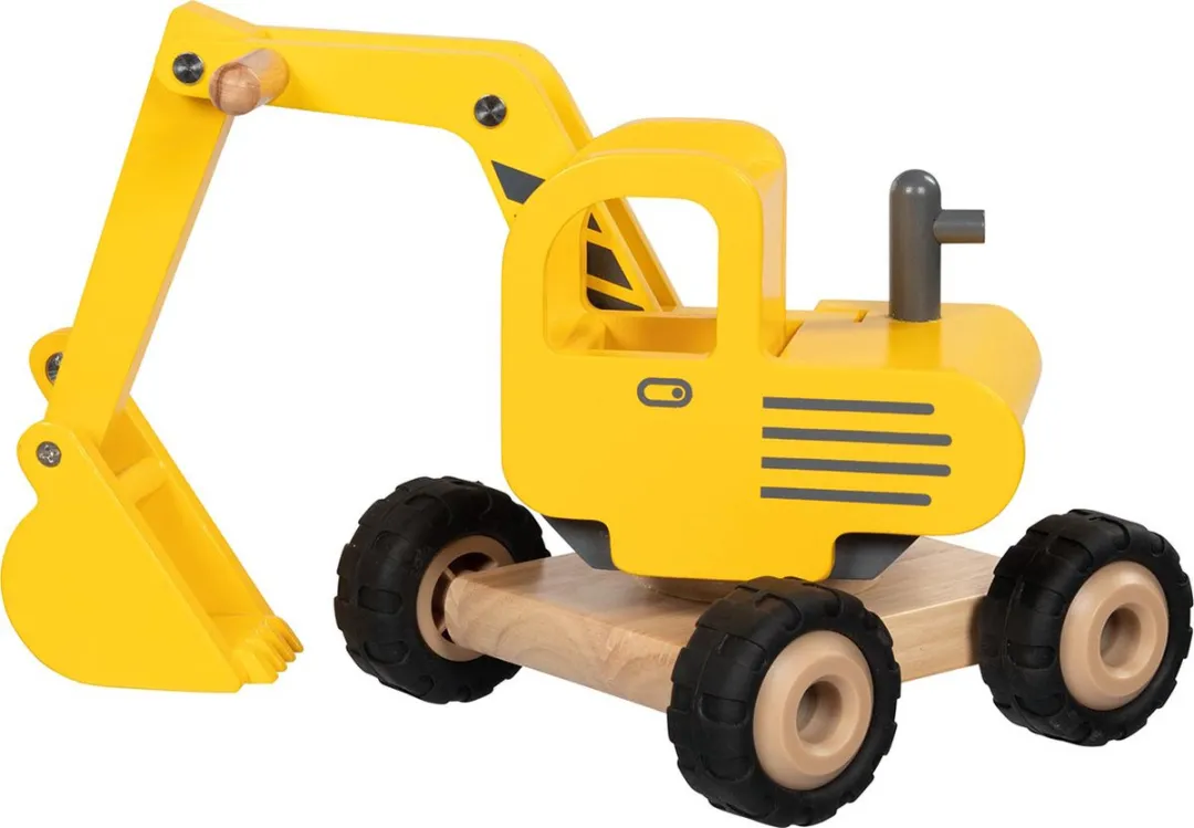 Goki Excavator 55898 - Geel