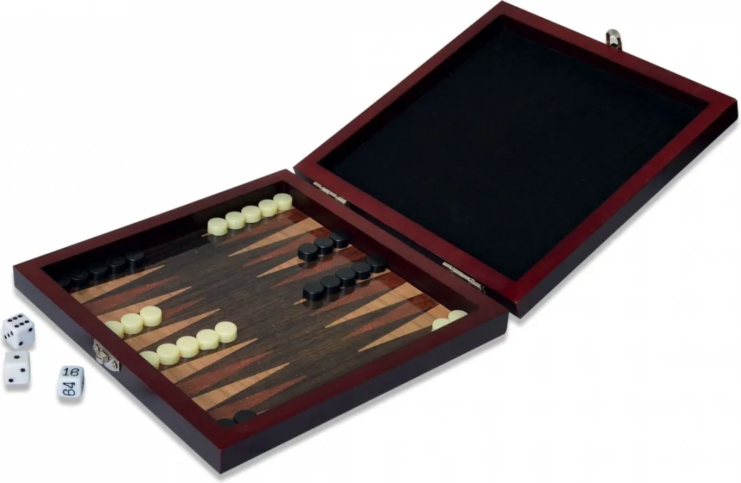 Noris Deluxe Travel Backgammon Bordspel - 2 Spelers