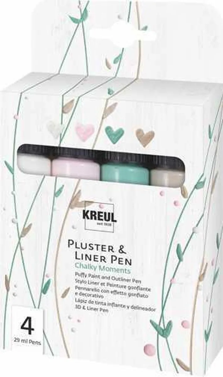 Kreul Puffy Paint Set Chalky Moments