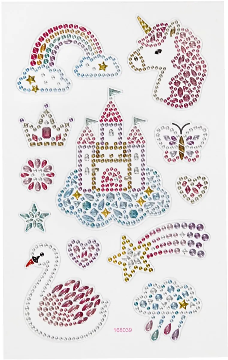 Creativ Company Diamond Stickers Unicorn Motief