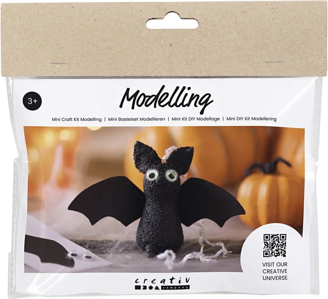 Creativ Company Mini Hobbyset Boetseren Vleermuizen