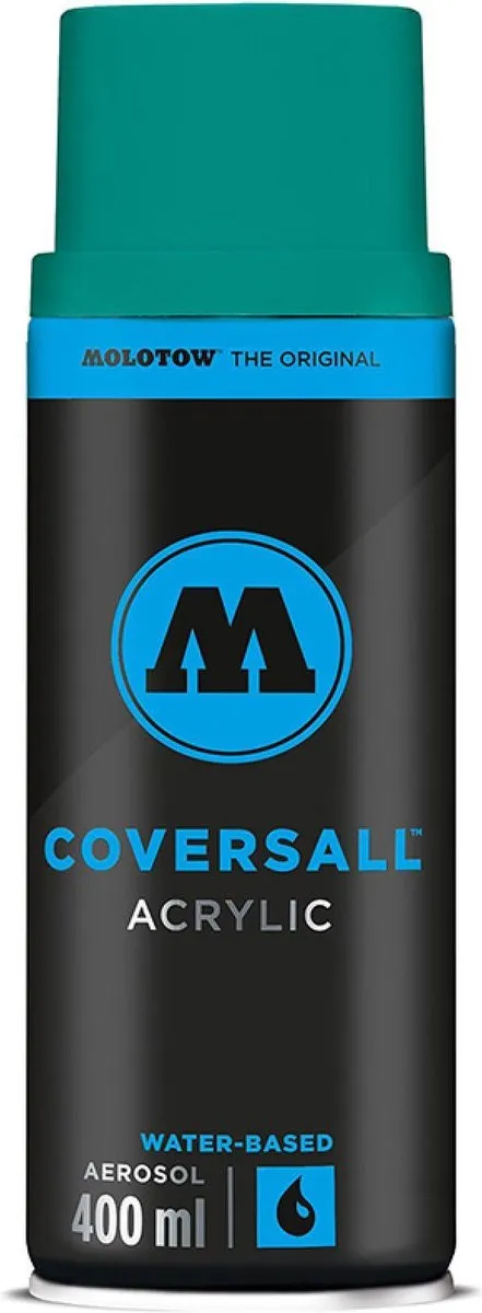 Molotow CoversAll Waterbased Spuitbus Lagoon Blue 400ml