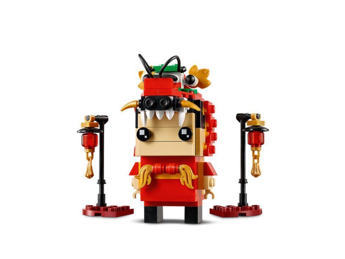 LEGO BrickHeadz Drakendanser - 40354