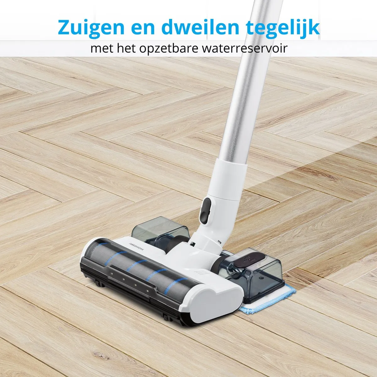 Medion P400 W Steelstofzuiger MD11610 - 250 Airwatts - Wit