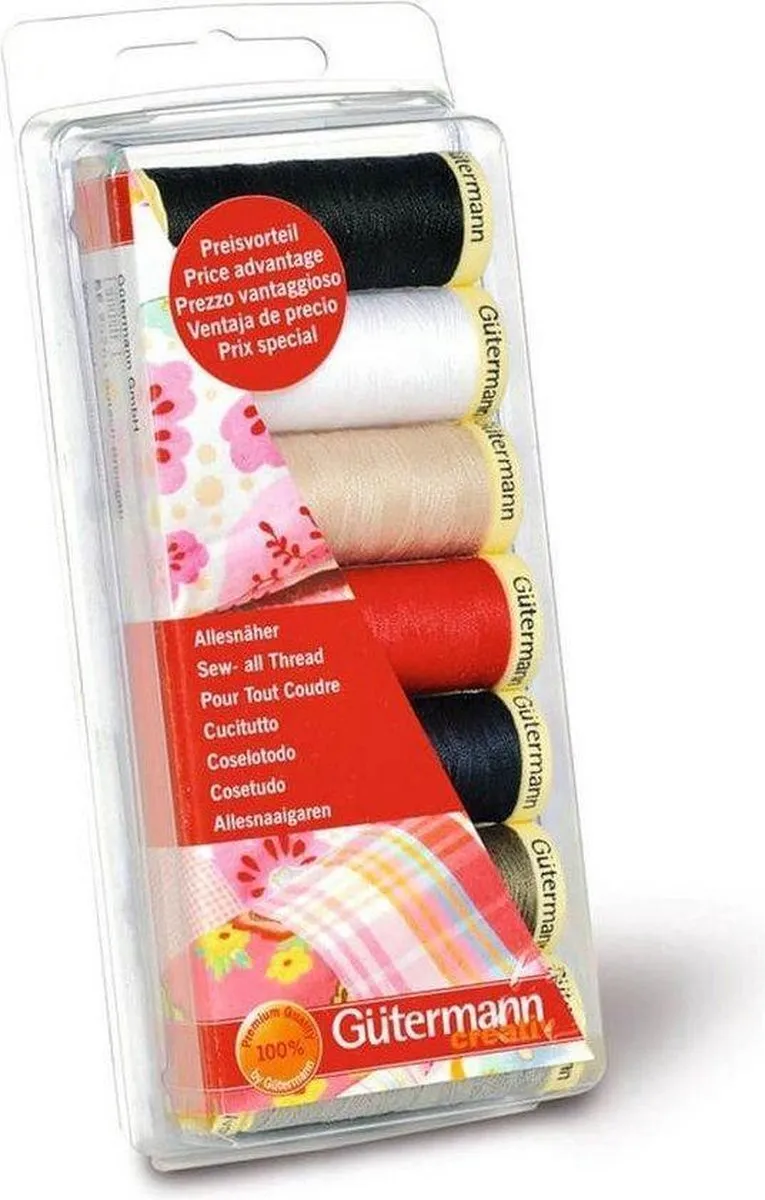 Gutermann Allesnaaigarnenset 7x100m
