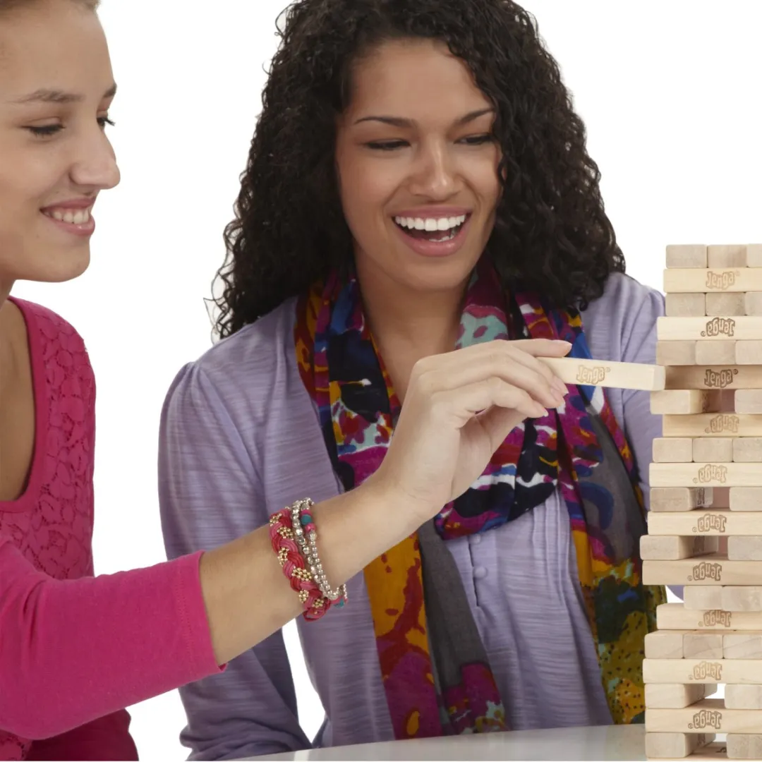 Hasbro Gaming Jenga A2120EU4 Stapeltorenspel - 54 Stukken - afbeelding 6 van 6