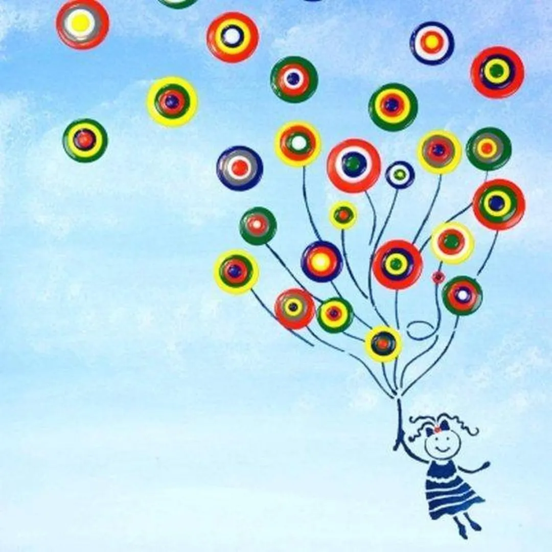 Viva Decor Blob Verfset Paardenbloemen 6x90 ml