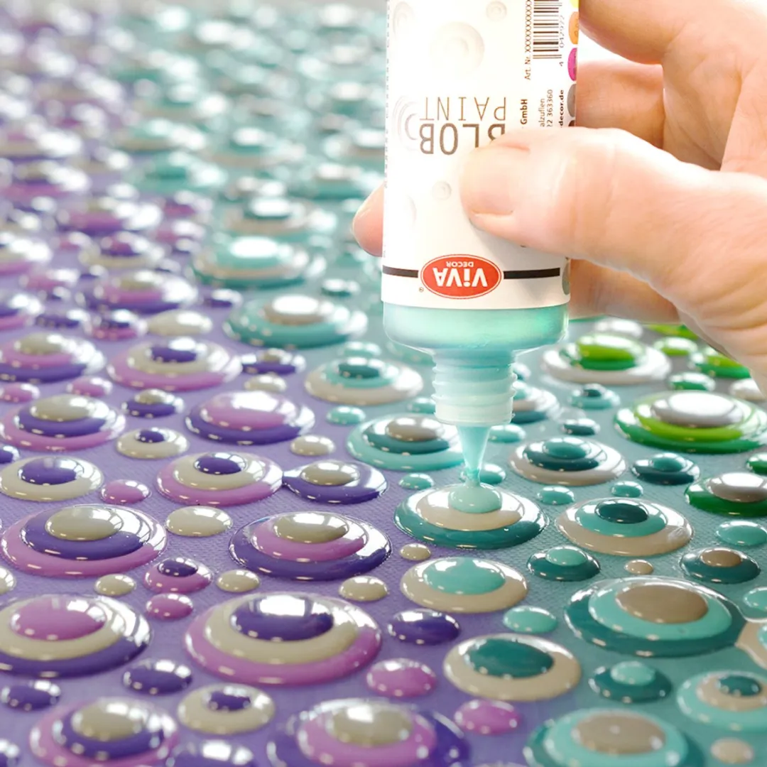 Viva Decor Blob Verfset Paardenbloemen 6x90 ml