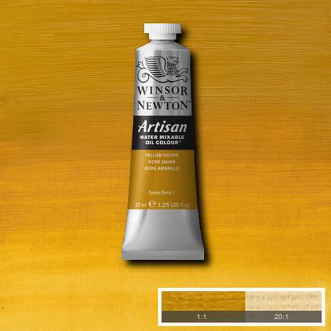 Winsor & Newton Artisan Water Mixable Olieverf Geel Ochre 37ml