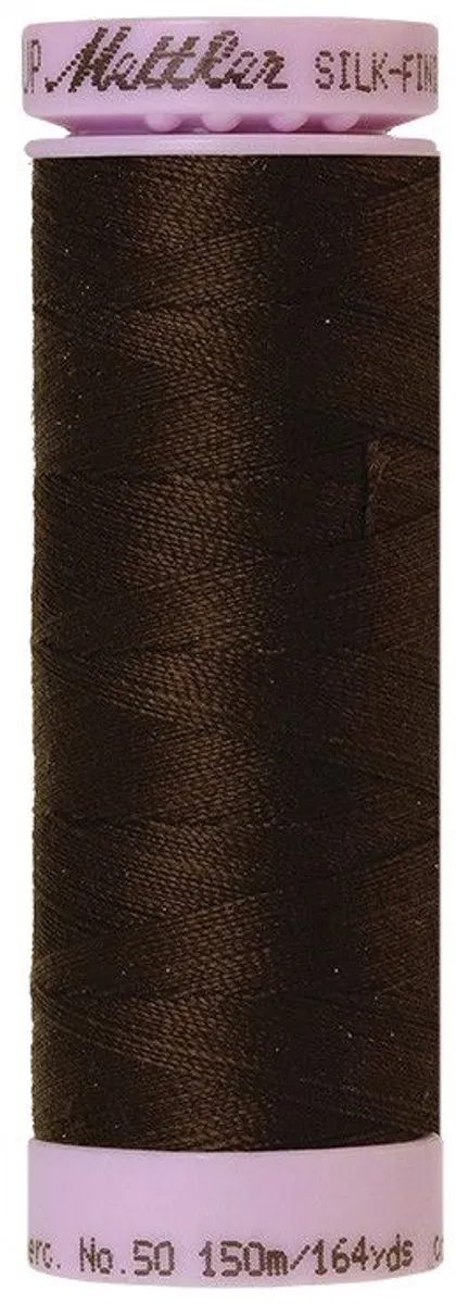 Amann Mettler Silk-Finish Cotton 1002 150m - Wit/beige