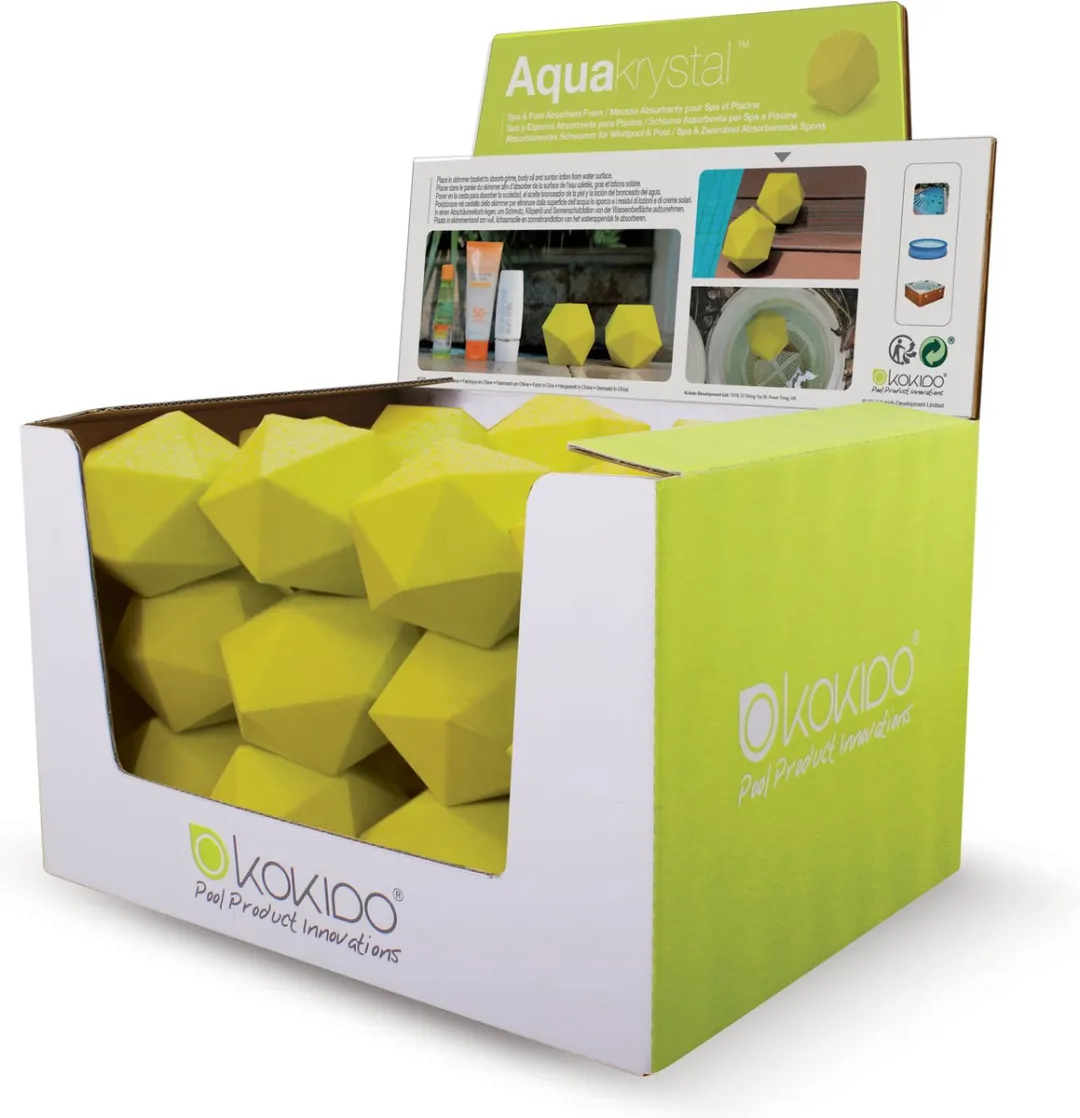 Kokido Aquakrystal Vettenreiniger K128DIS - Geel