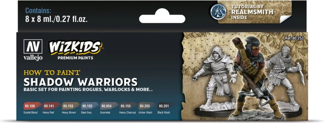 Vallejo Shadow Warriors Premium Paints