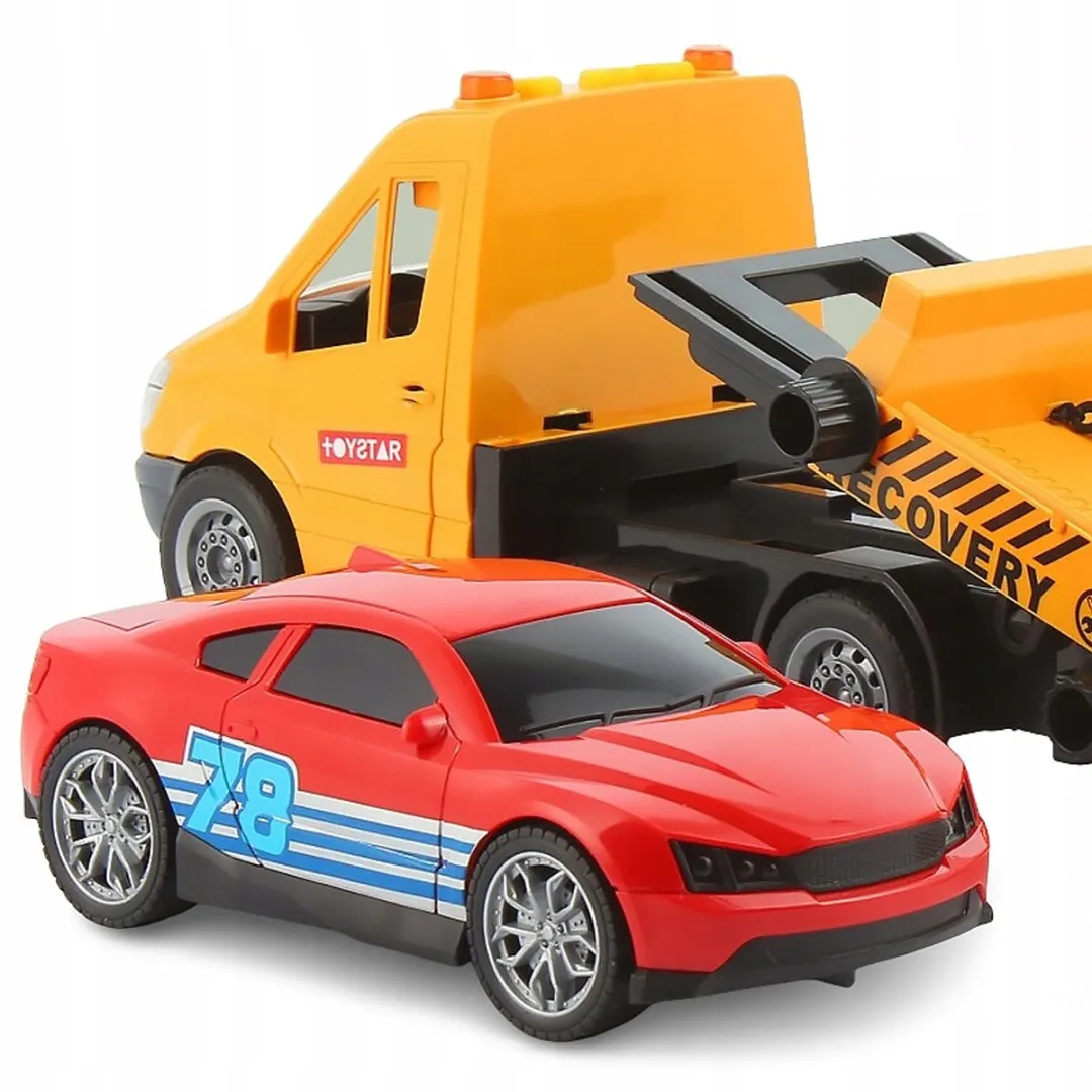 Grote Sleepwagen Speelgoedauto met Geluid & Licht - Kinderen