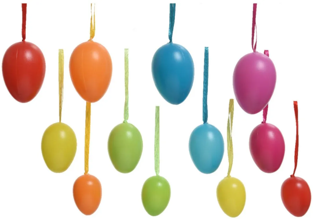 Decoris Paaseieren 12 Stuks